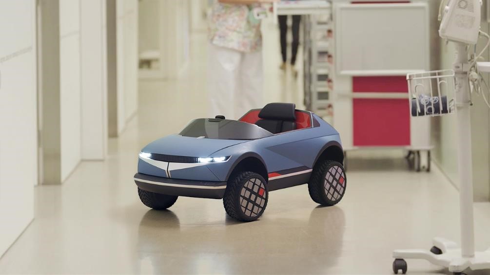 Мини-электромобиль «45» от Hyundai Motor – эмоции на пользу детям